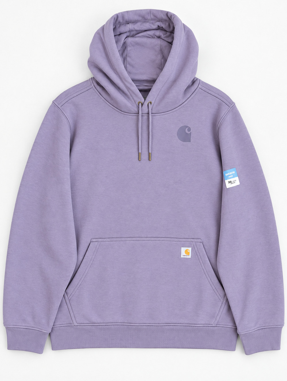Carhartt Iconic Clarksburg Logo Hoodie Womens 3XL Purple TS0288-W NWT